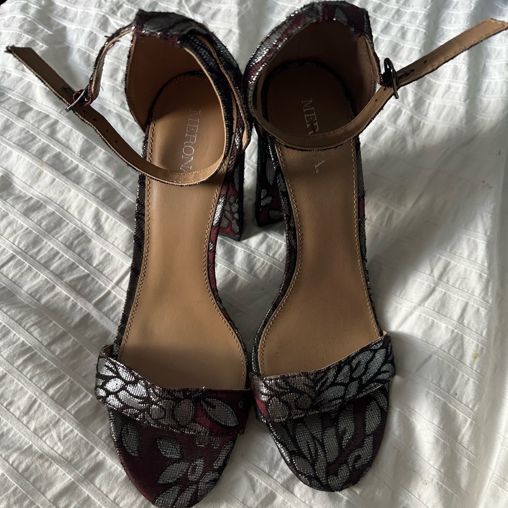 Burgundy Heels